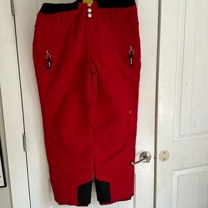 Hurley Red Snow Pants